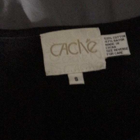 Black bejeweled top - Picture 3 of 4